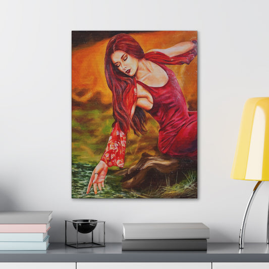 "Slight Touch" Canvas Print