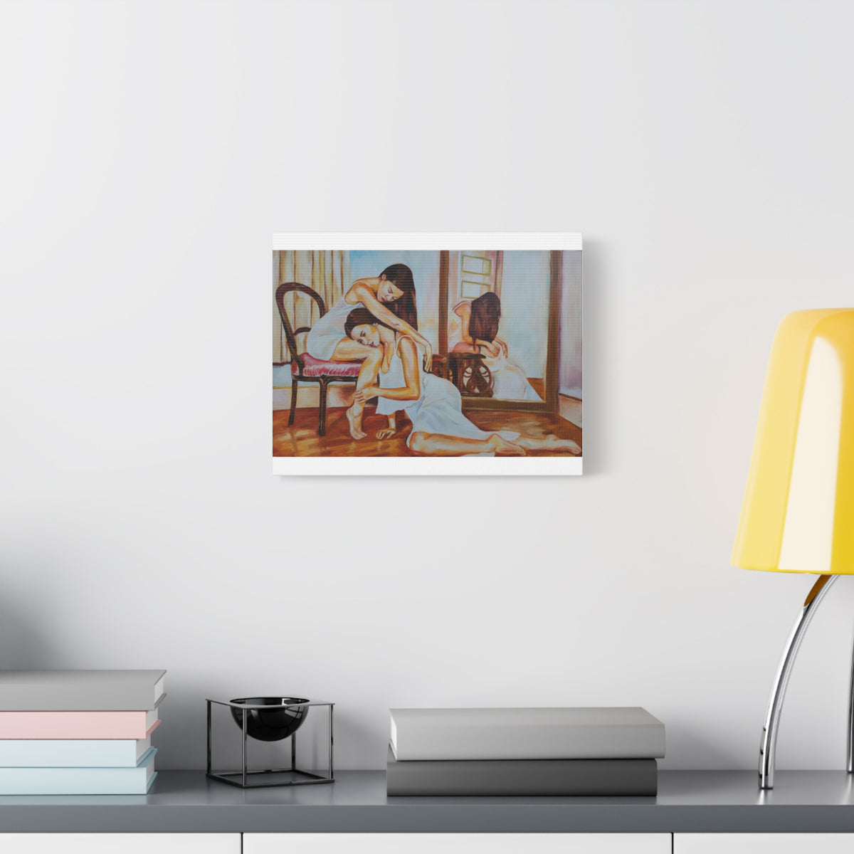 Divulgence" - Stretched Canvas Print Wall Art canvas art print mockup view 13