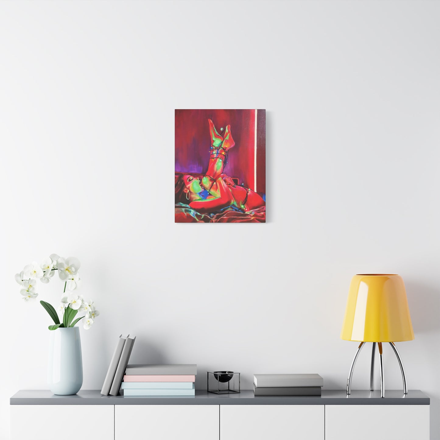 "XXXmas Lights" Canvas Print