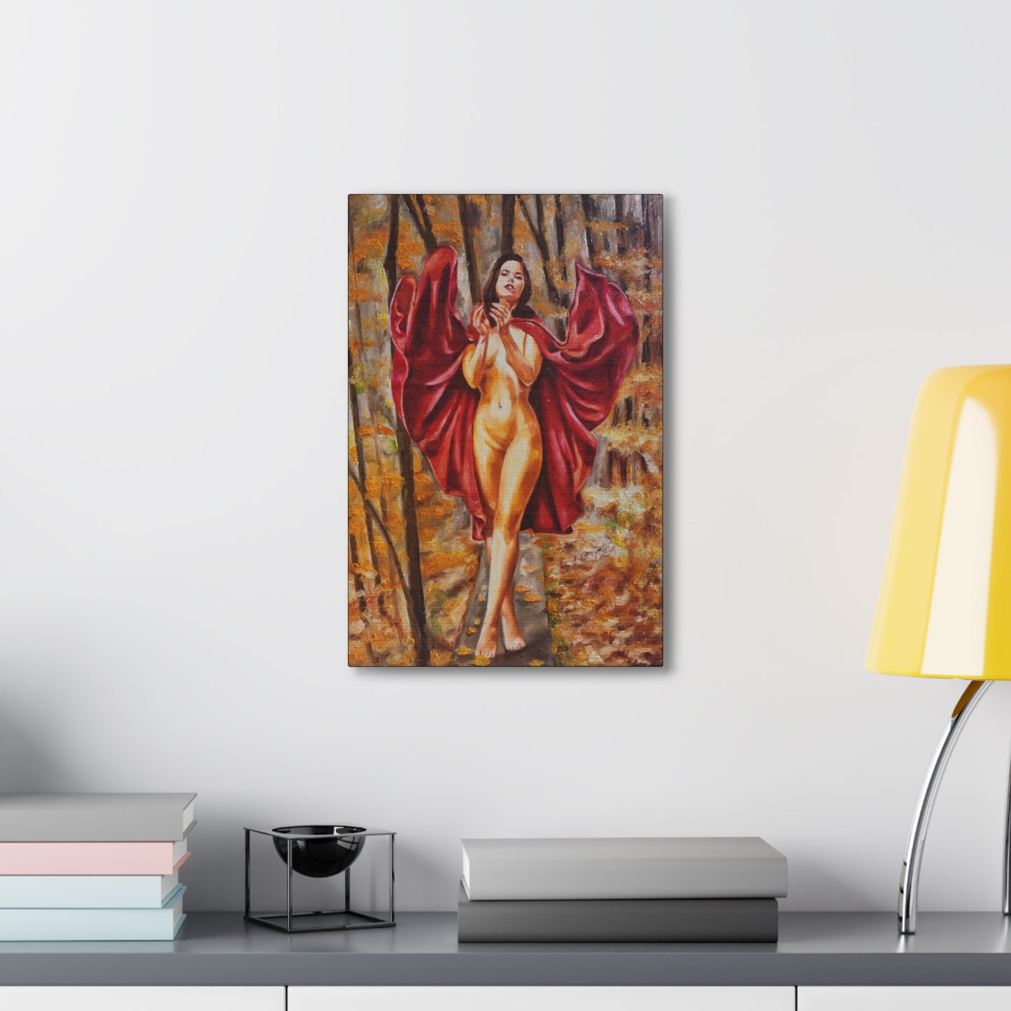 "Red Riding Hood" Canvas Print