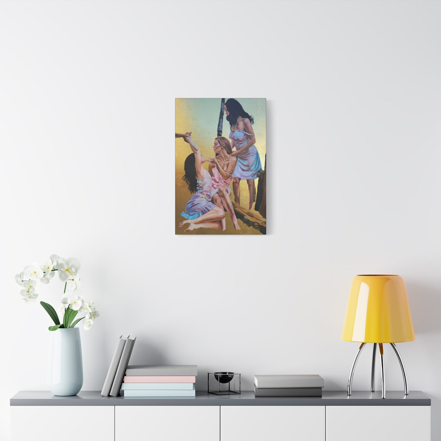"The Three Graces" Canvas Print
