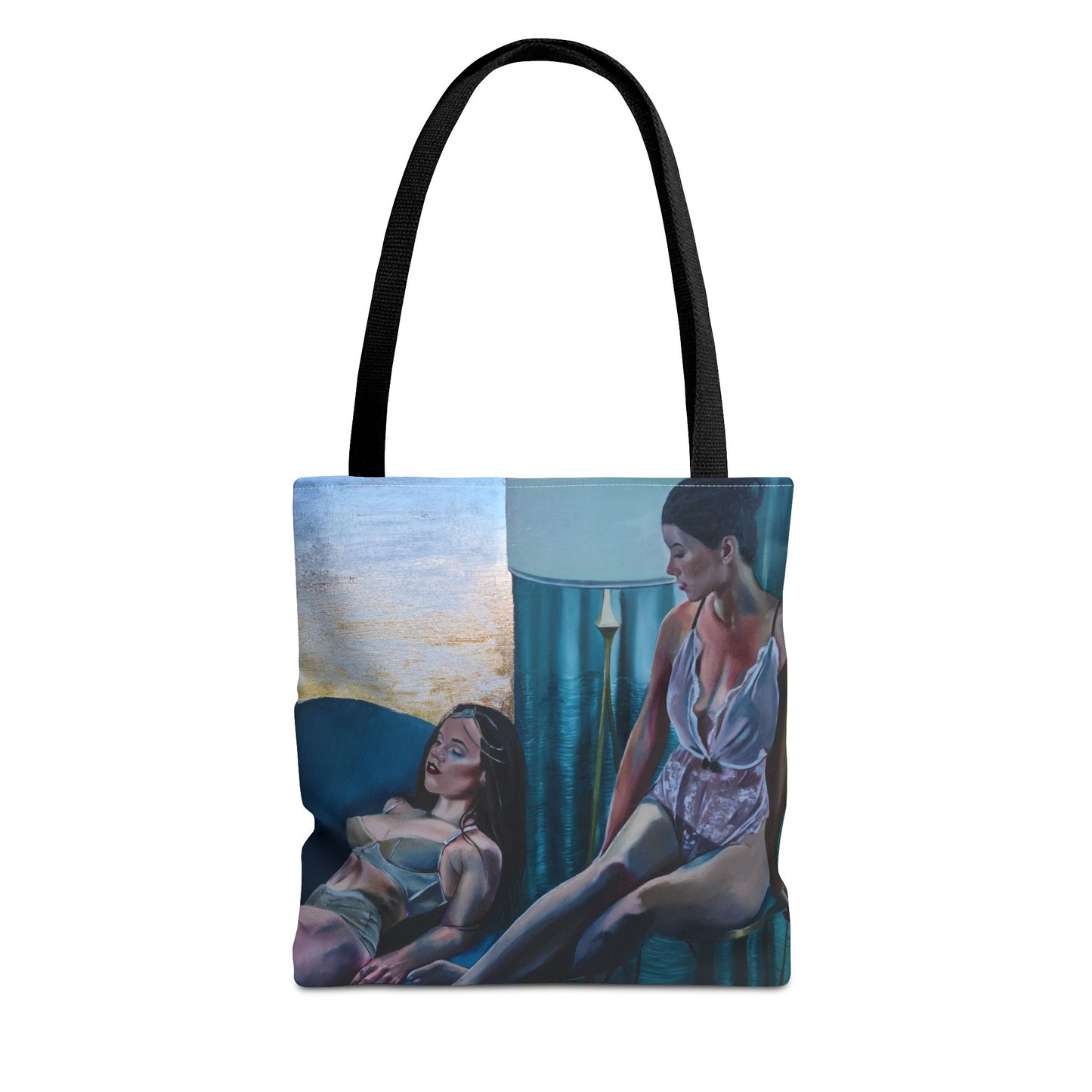 Vibrant "Siesta" Art Tote Bag - Colorful Design for Everyday Use