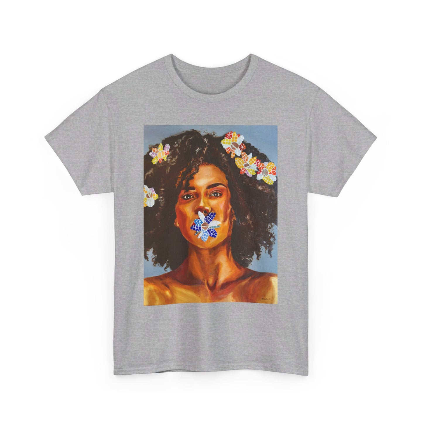 "Floral Dream" Unisex Heavy Cotton Tee