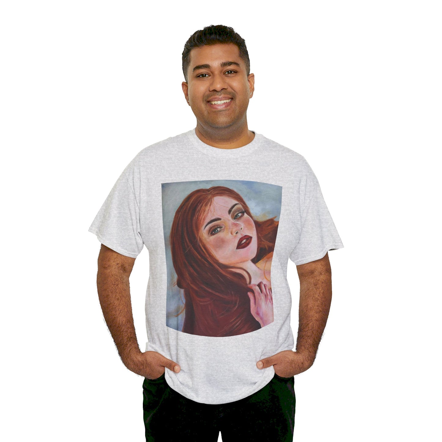 "Rosy Cheeks" Unisex Heavy Cotton Tee