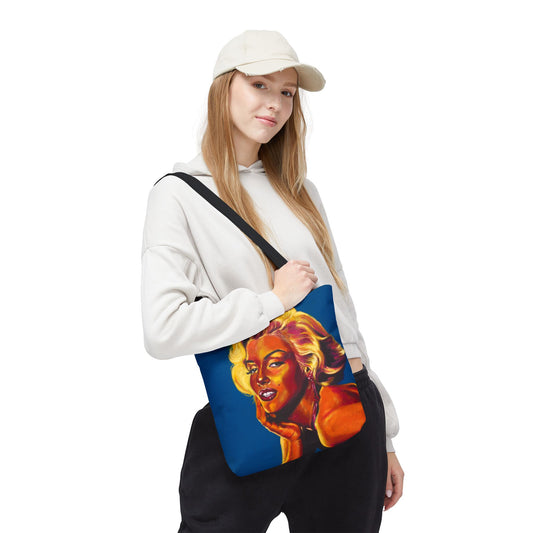Vibrant "Marylin Monroe" Art Tote Bag - Colorful Design for Everyday Use