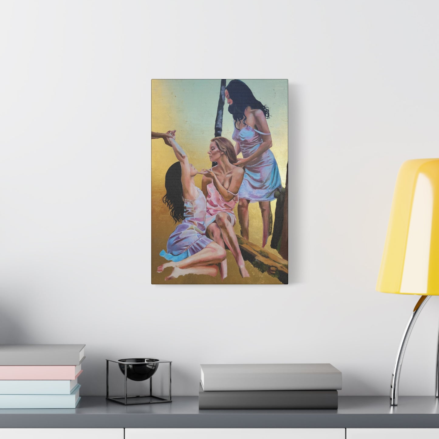 "The Three Graces" Canvas Print