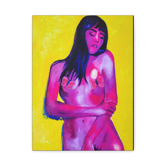 "Sweet Pleasure" - Stretched Canvas Print Wall Art
