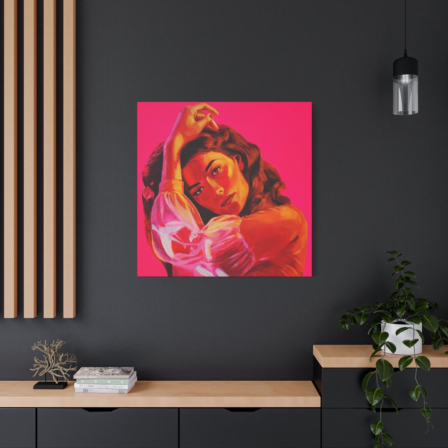 "Golden Hour" - Stretched Canvas Print Wall Art