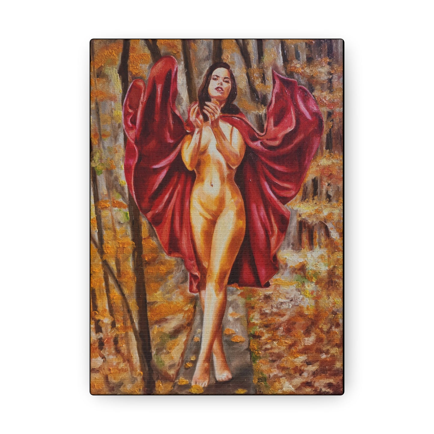 "Red Riding Hood" Canvas Print