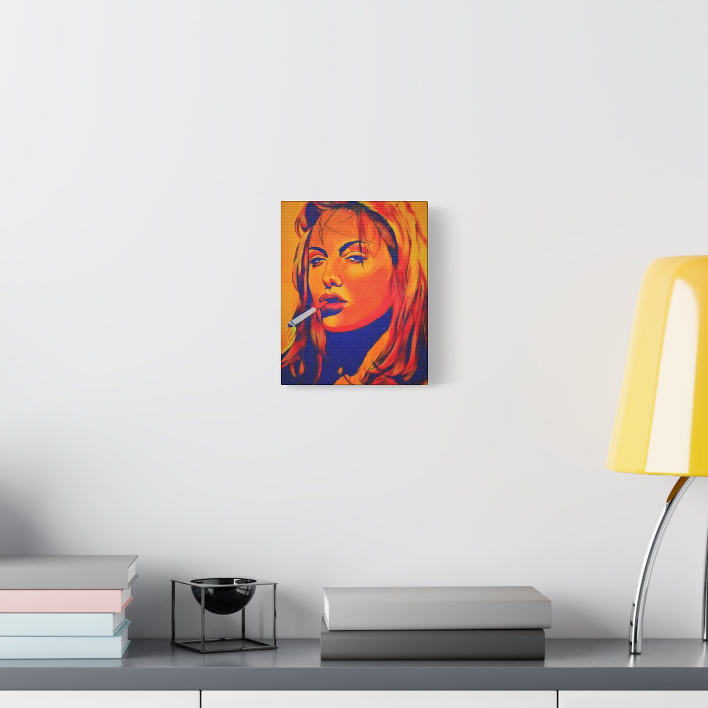 "Angelina Jolie Girl, Interrupted" Canvas Print