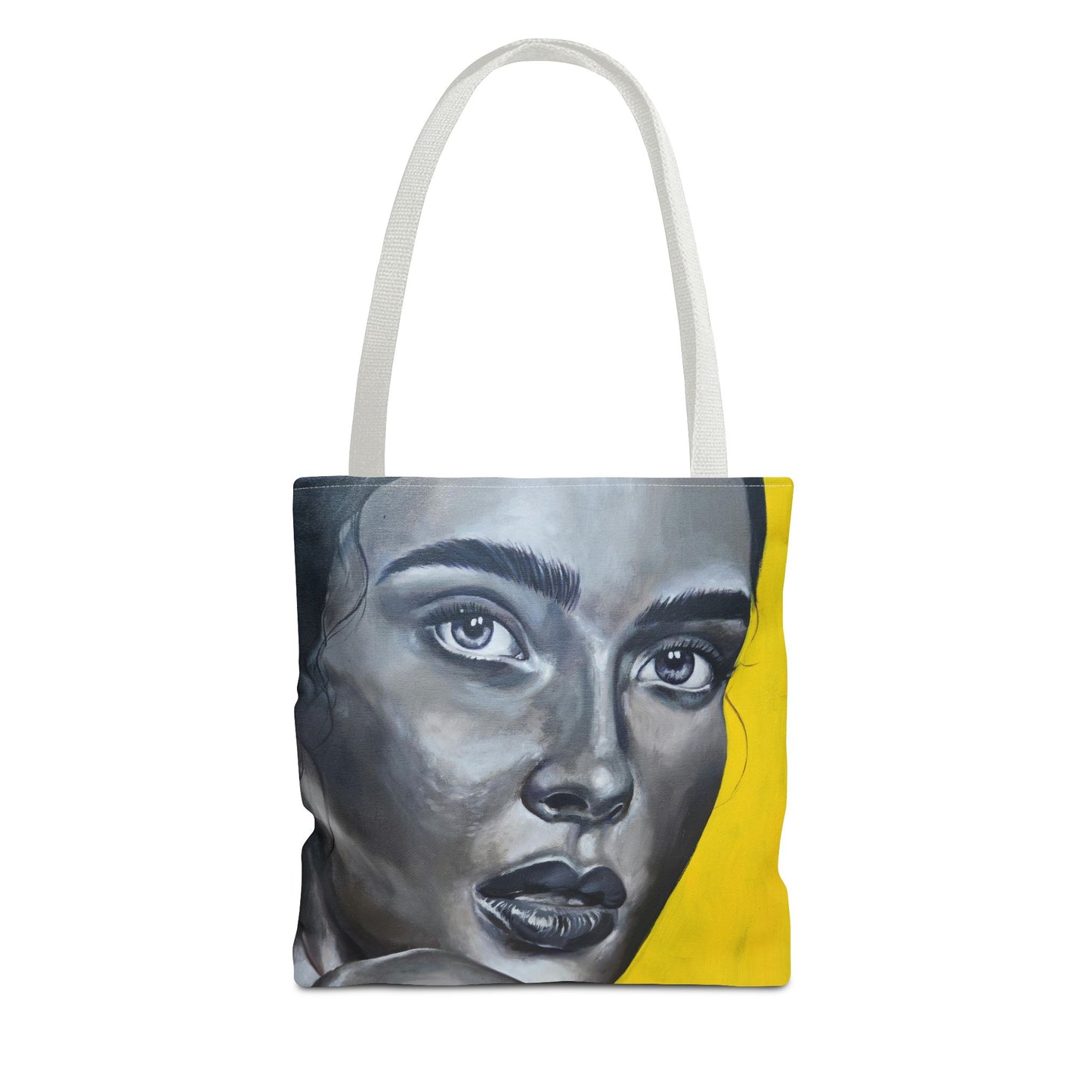 Vibrant "Allure" Art Tote Bag - Colorful Design for Everyday Use