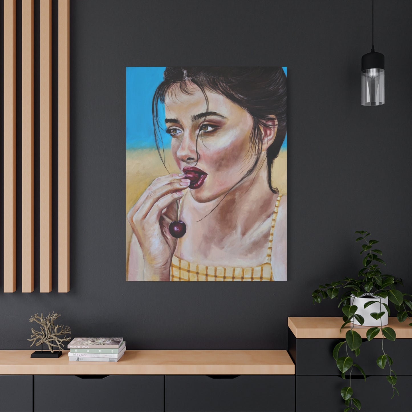 "Cherry" Canvas Print
