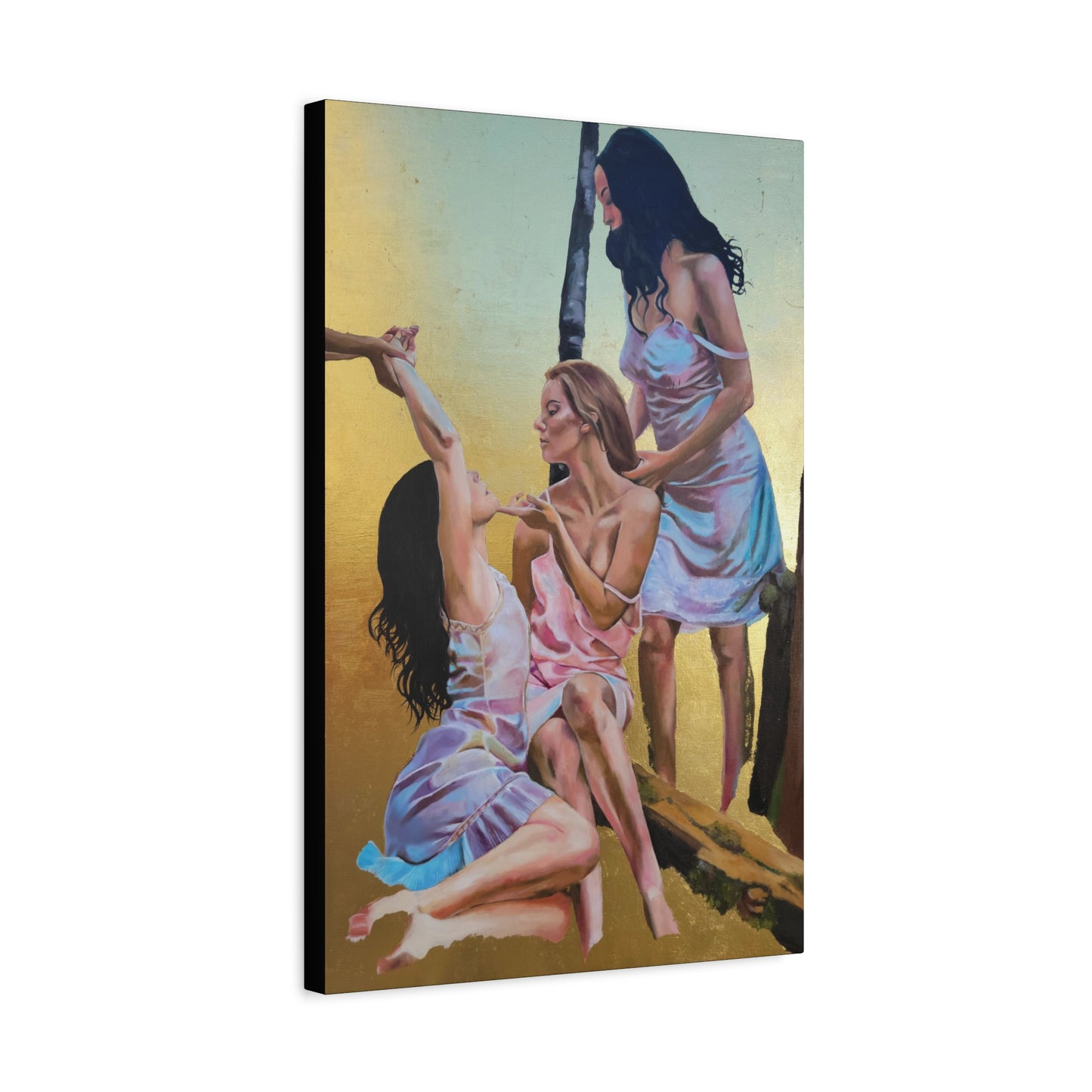 "The Three Graces" Canvas Print