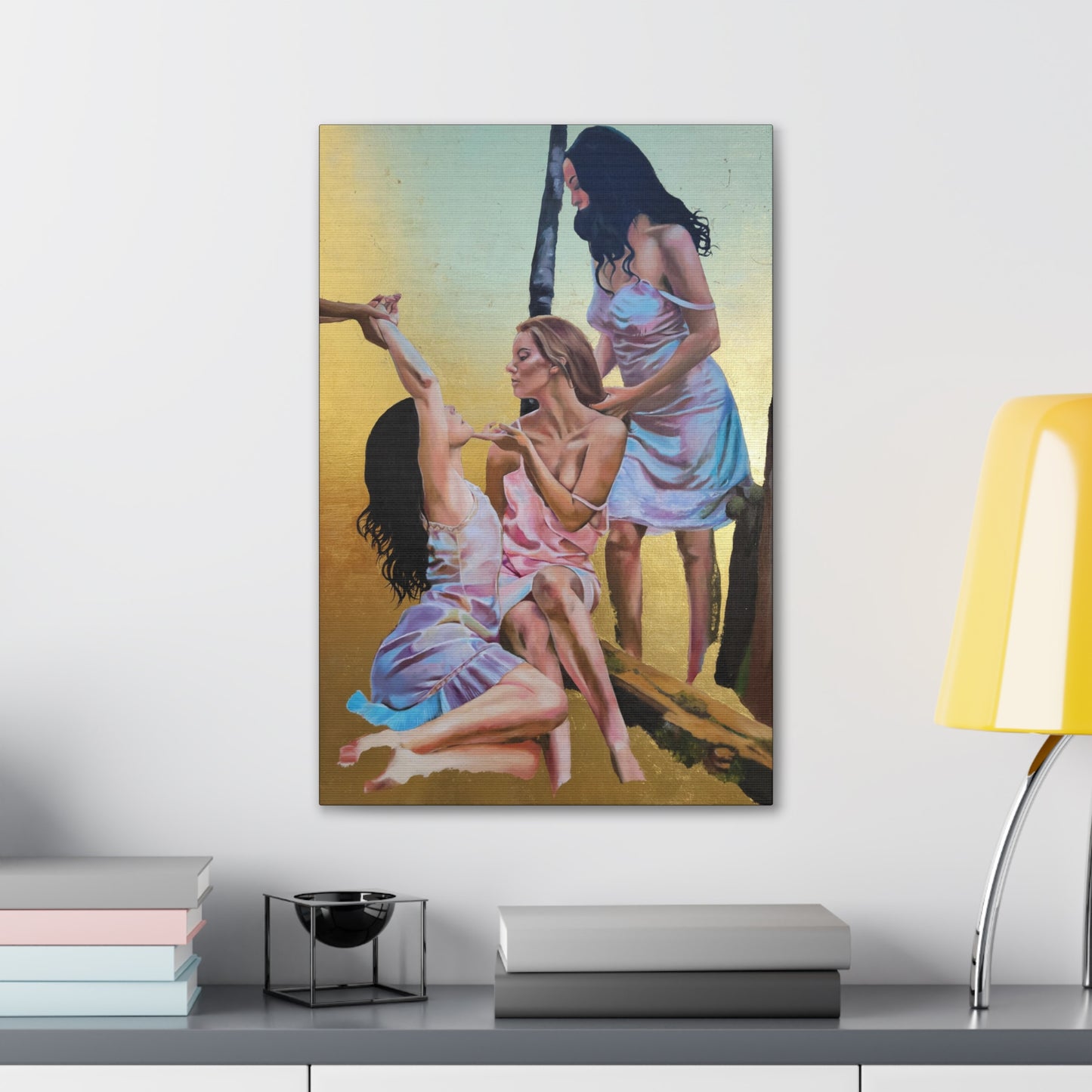 "Three Graces" Canvas Print