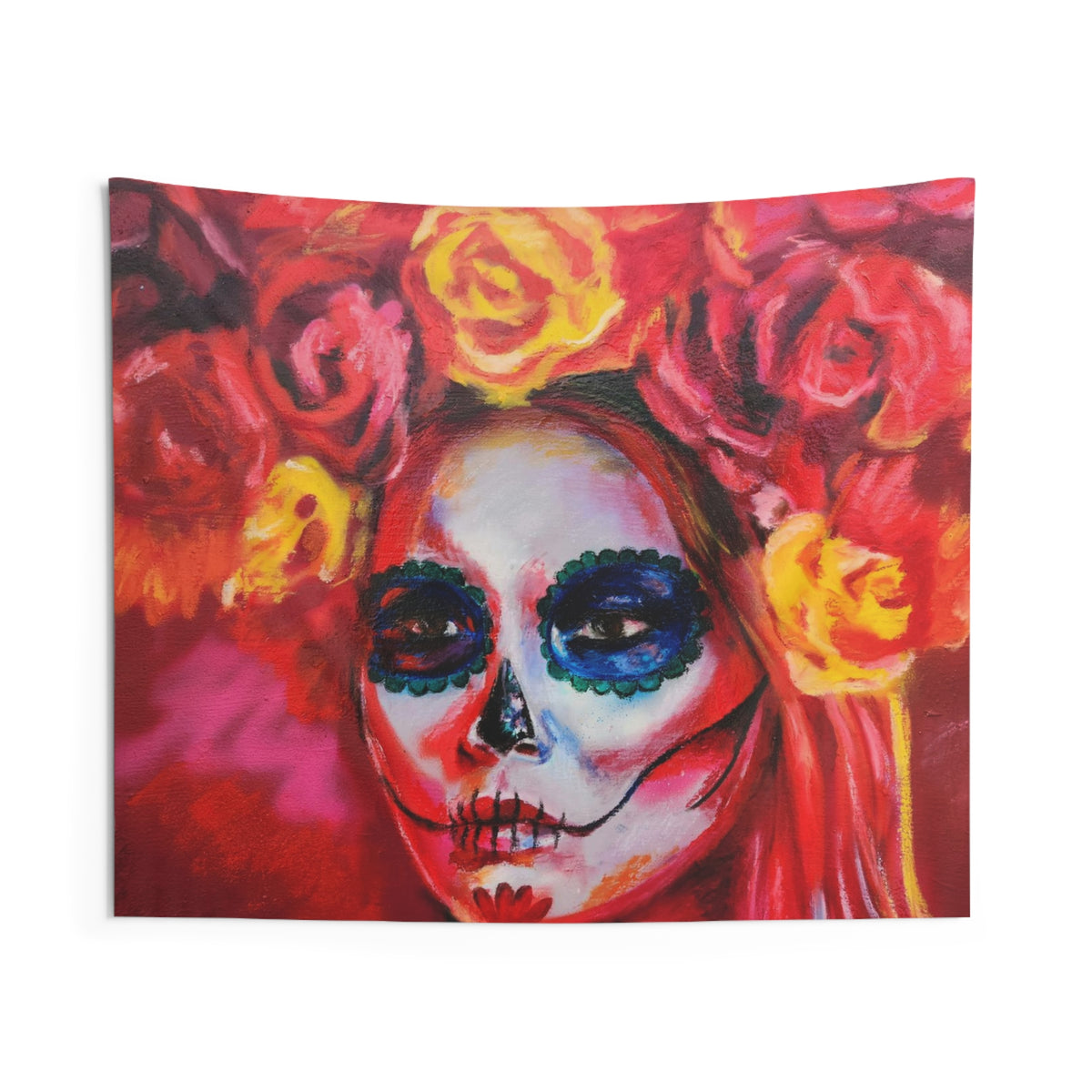 "Floral Fiesta" Tapestry