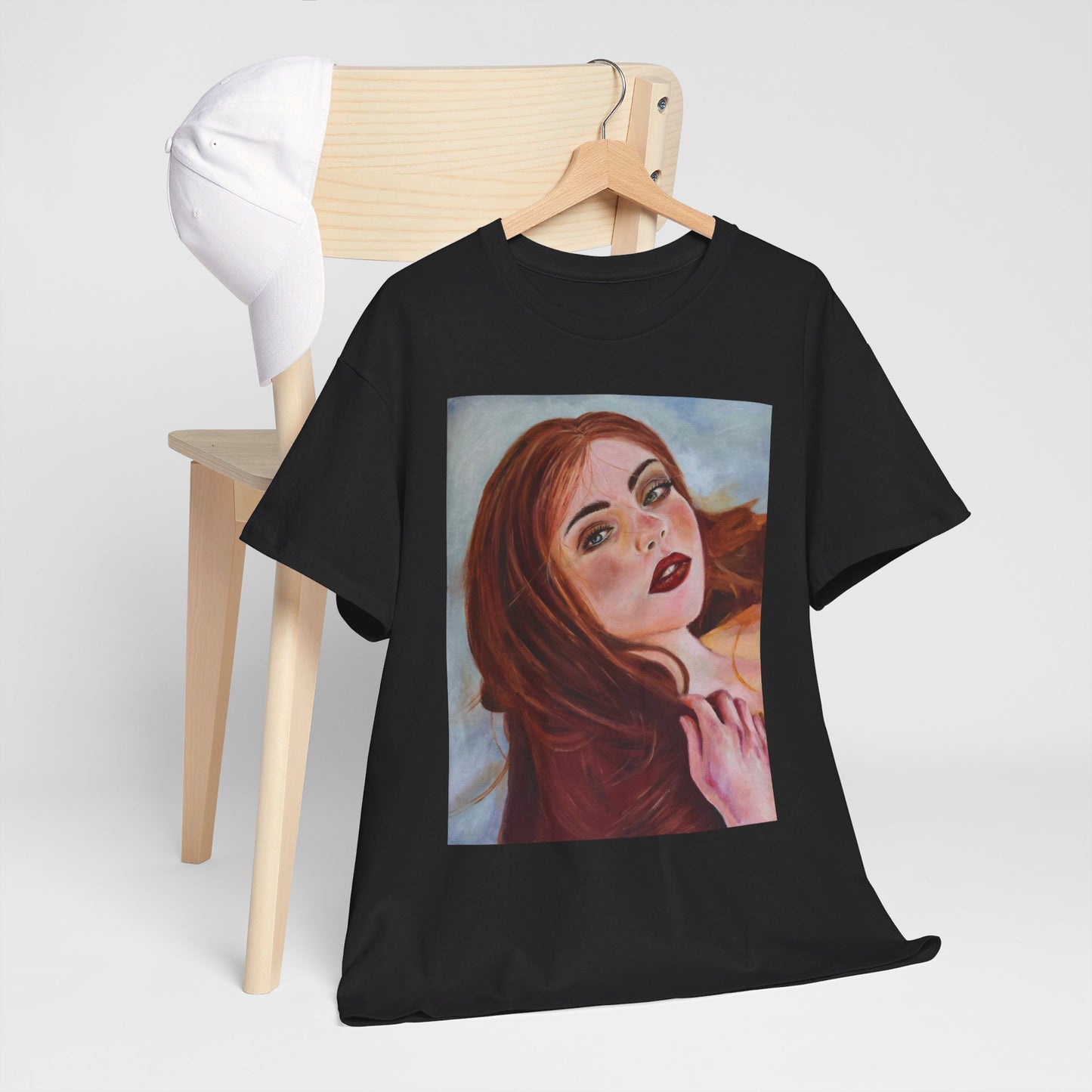 "Rosy Cheeks" Unisex Heavy Cotton Tee