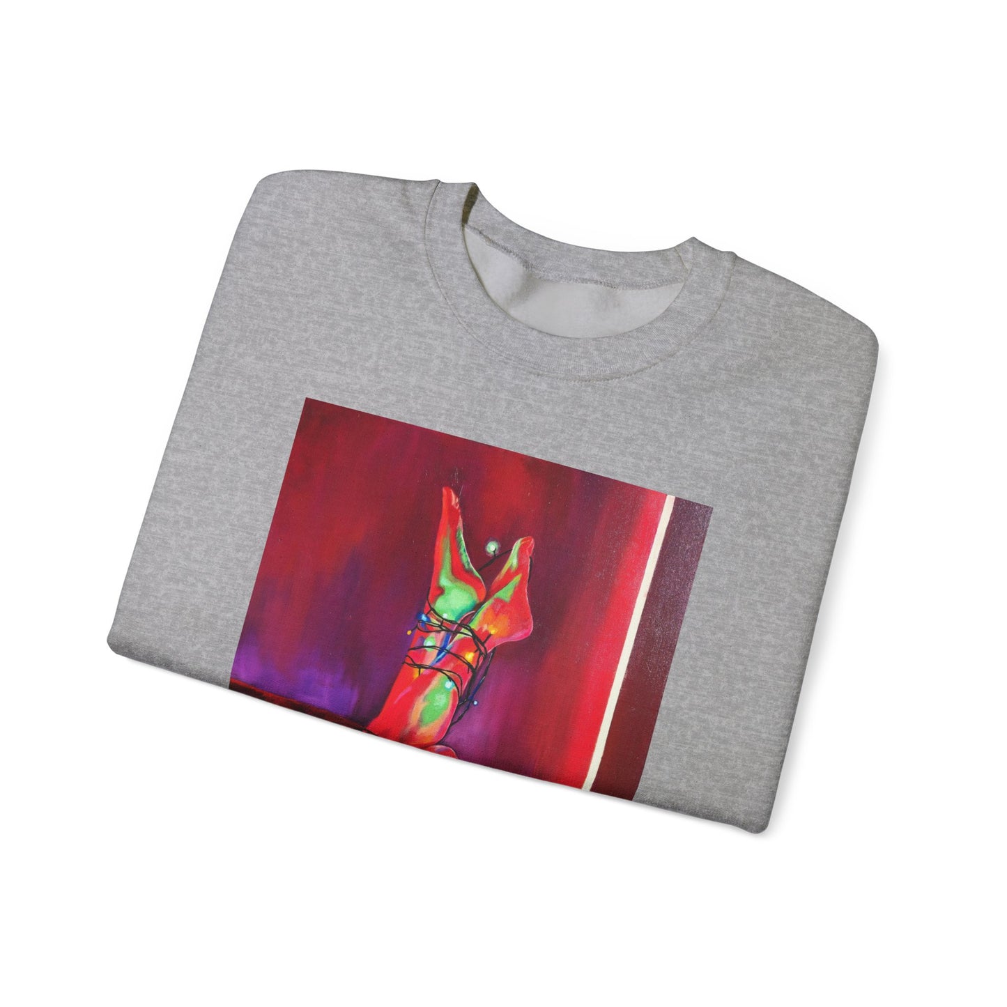 "XXXmas Lights" Unisex Heavy Blend™ Crewneck Sweatshirt