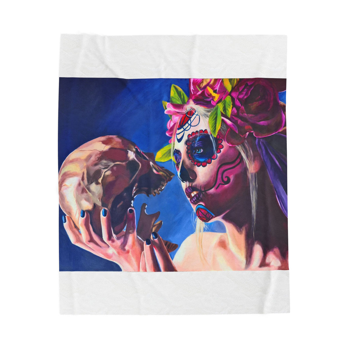 "Kiss of Death" Throw Blanket