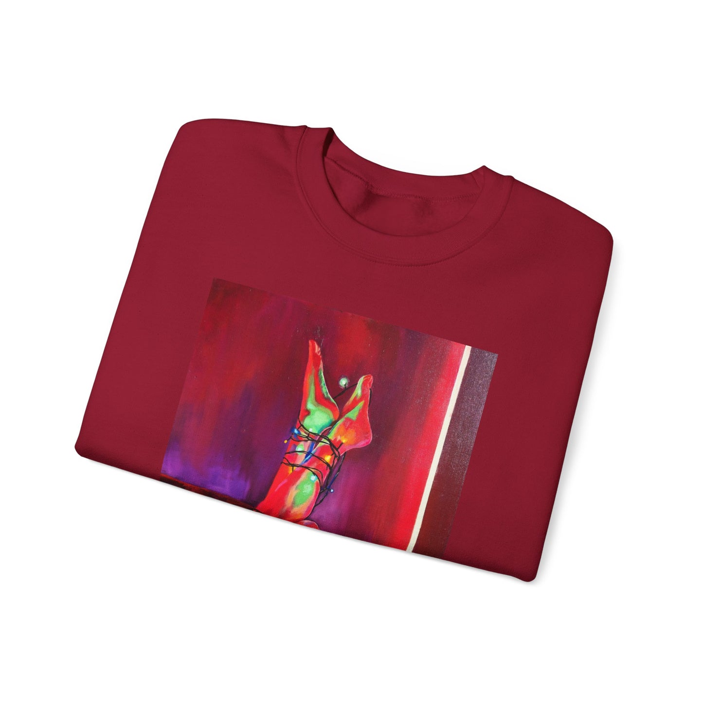 "XXXmas Lights" Unisex Heavy Blend™ Crewneck Sweatshirt