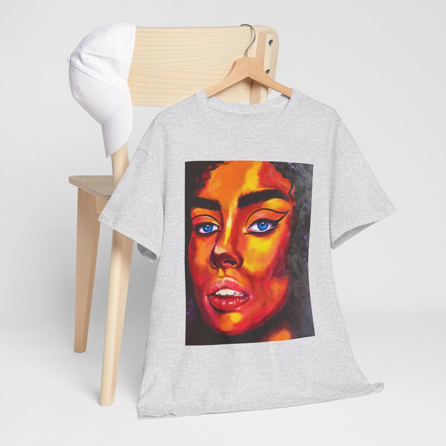 "Foxy" Unisex Heavy Cotton Tee