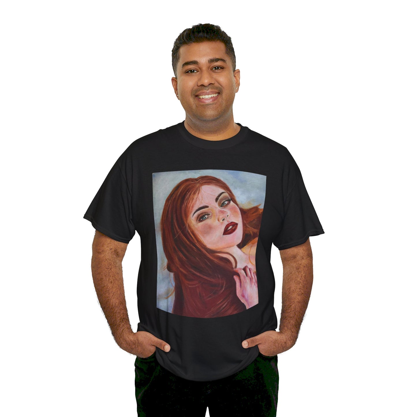 "Rosy Cheeks" Unisex Heavy Cotton Tee