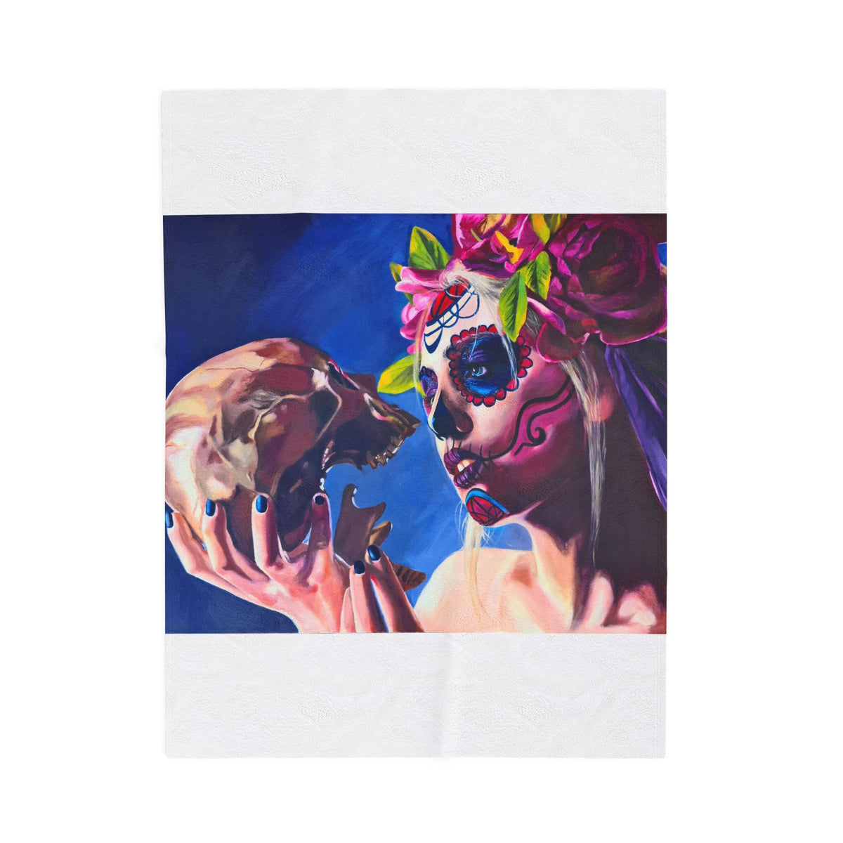 "Kiss of Death" Throw Blanket