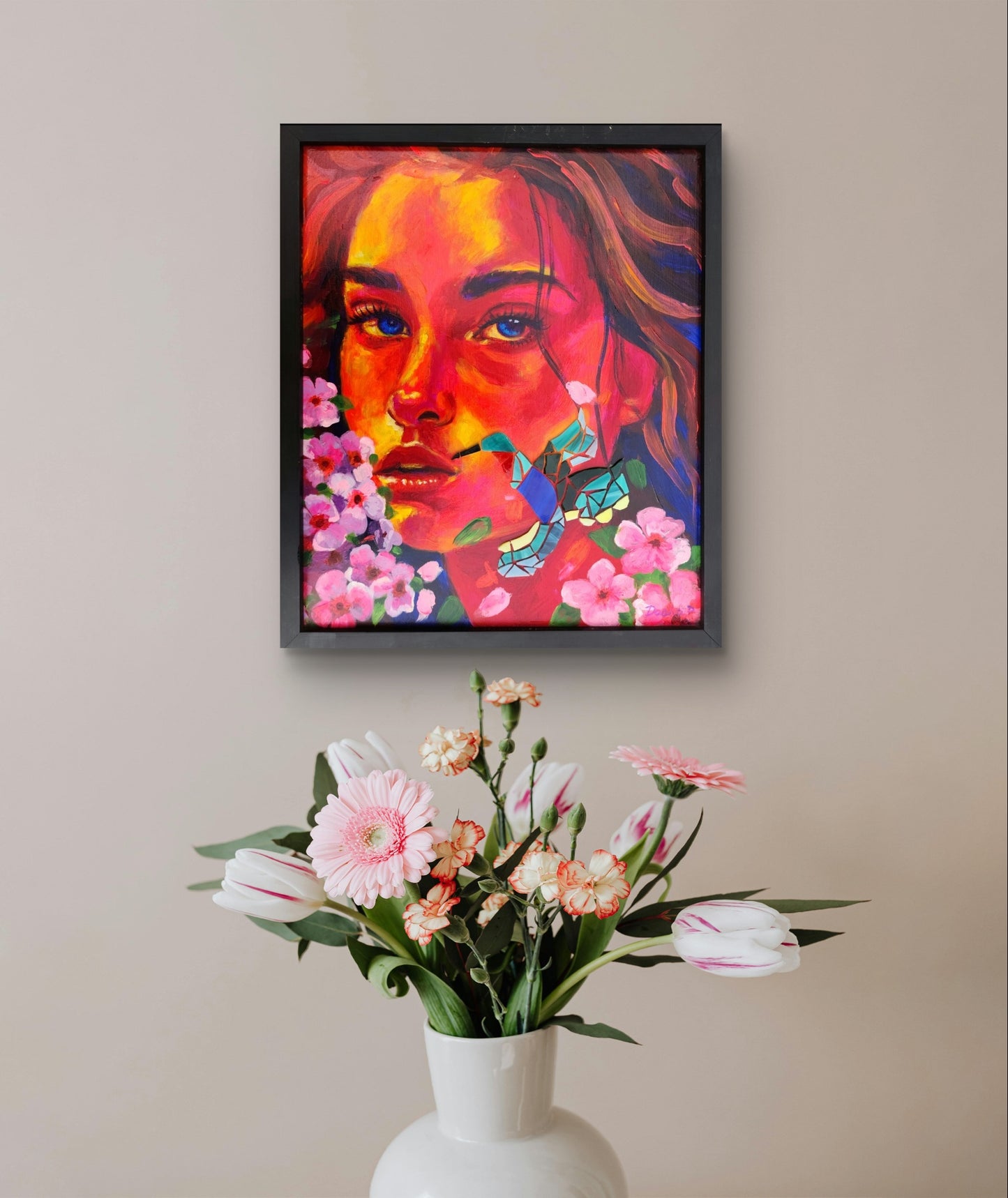 "Humming Bird" Original Painting