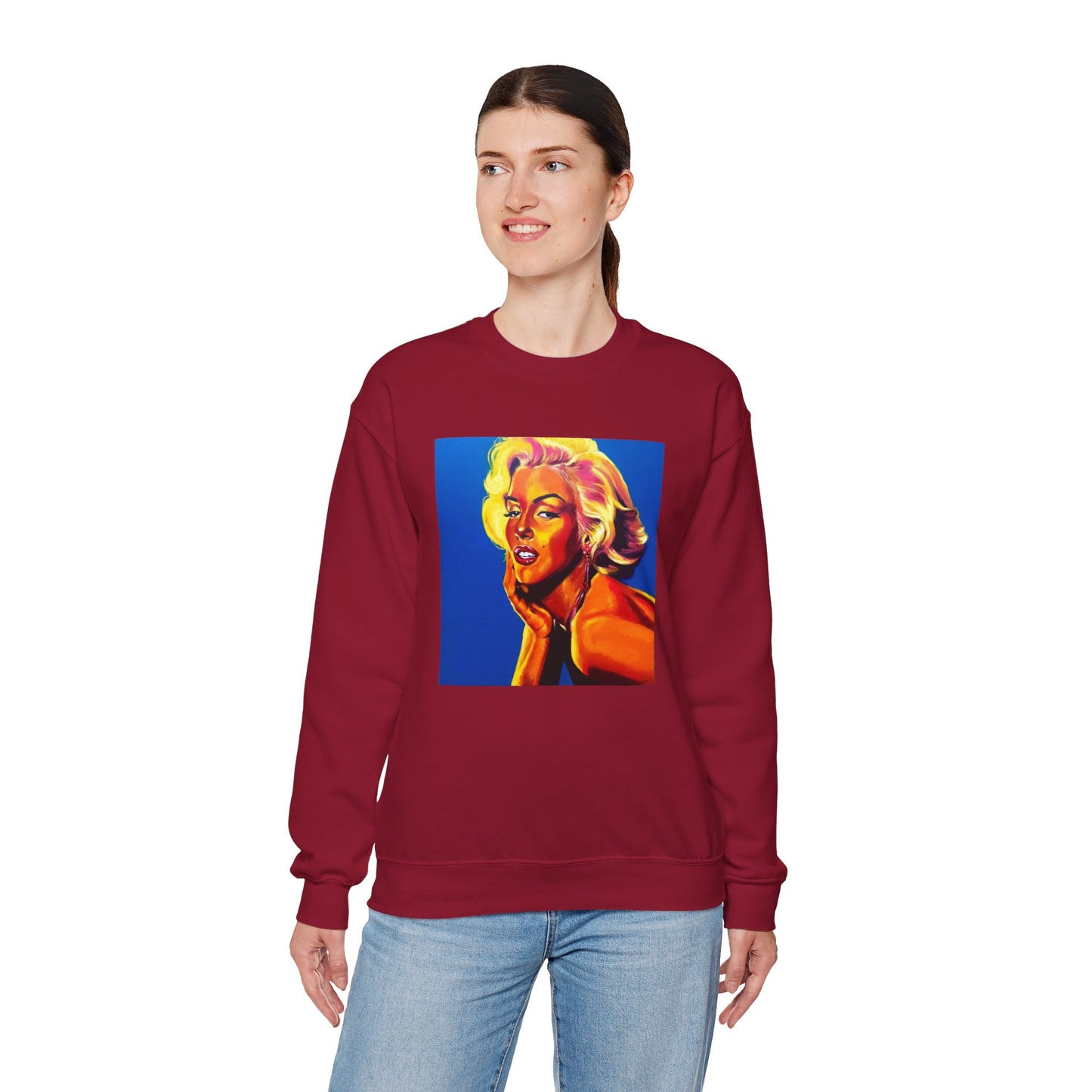 "Marylin Monroe" Unisex Heavy Blend™ Crewneck Sweatshirt