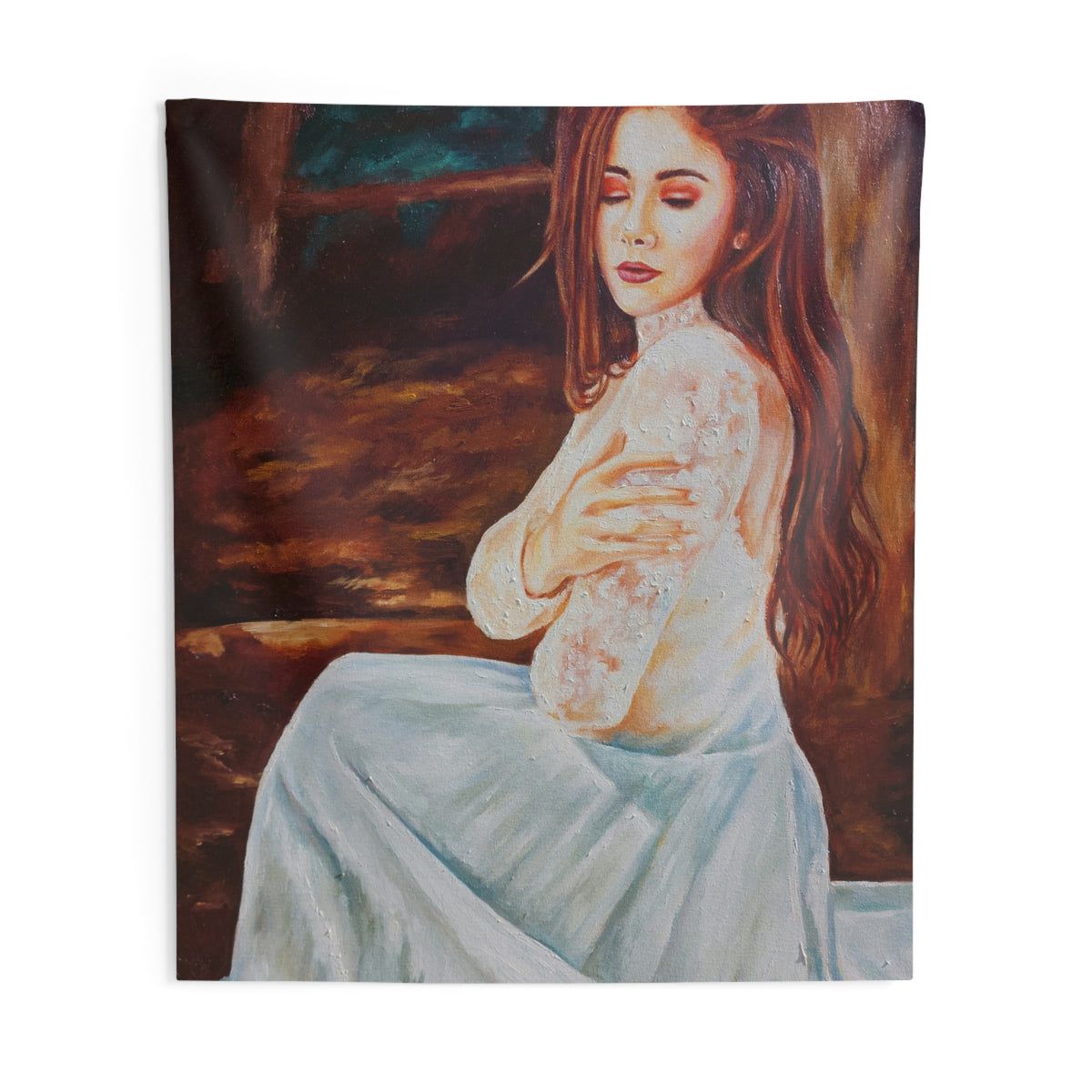 "Redhead" Tapestry