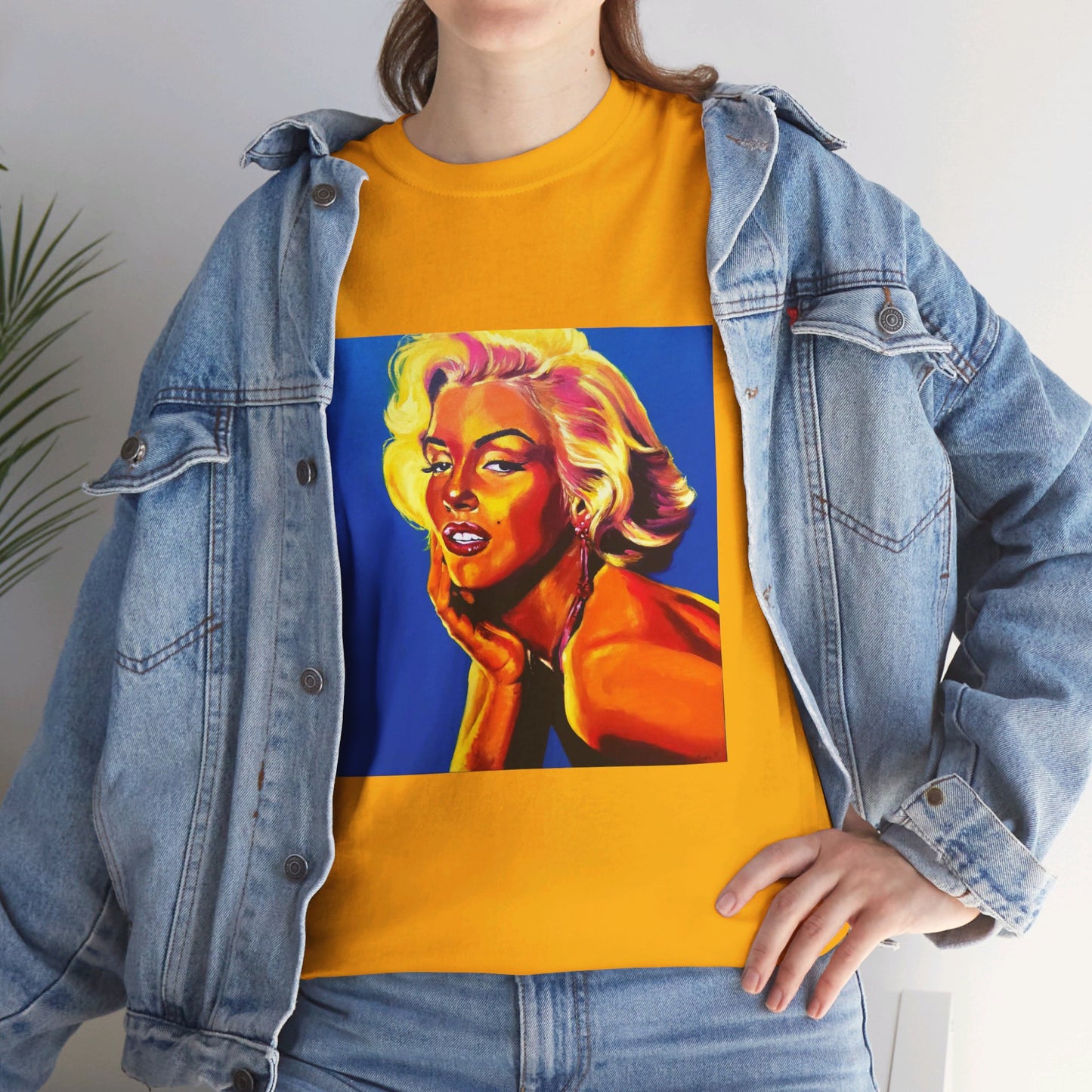 "Marylin Monroe" Unisex Heavy Cotton Tee