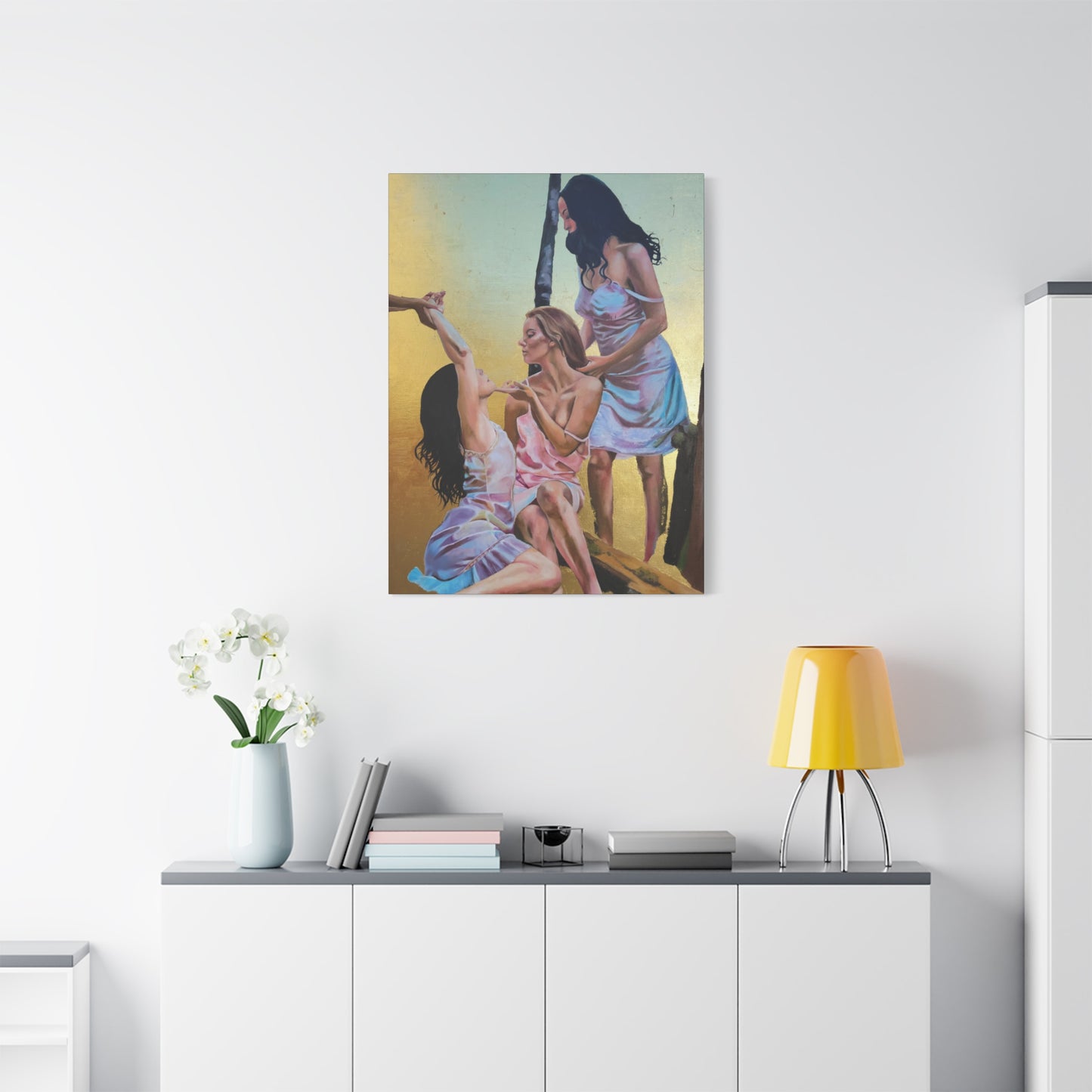 "The Three Graces" Canvas Print
