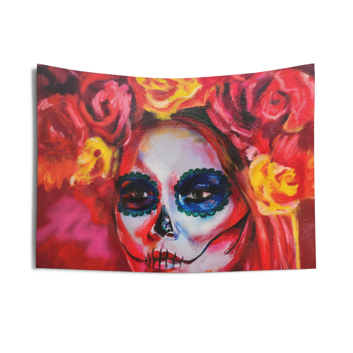 "Floral Fiesta" Tapestry