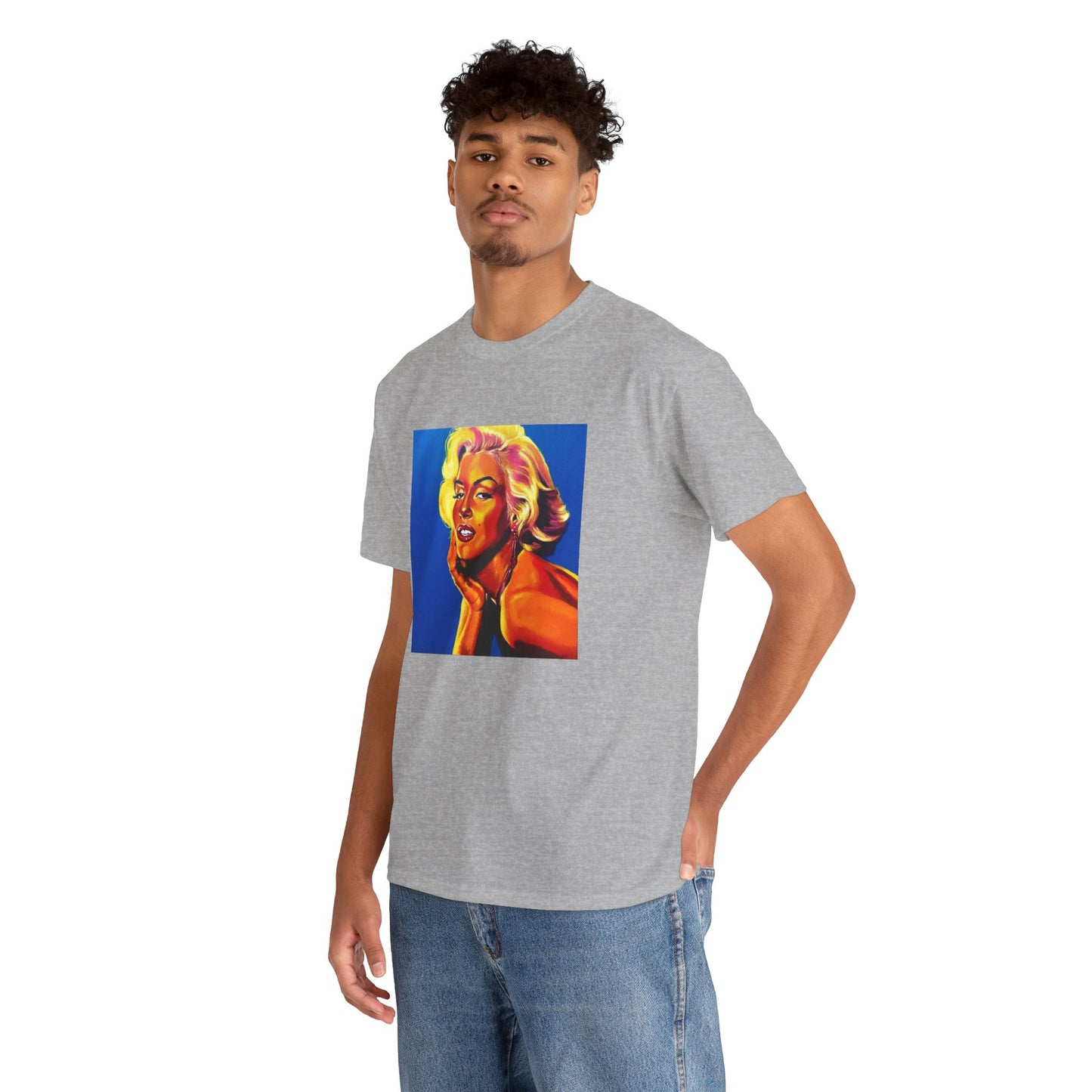 "Marylin Monroe" Unisex Heavy Cotton Tee