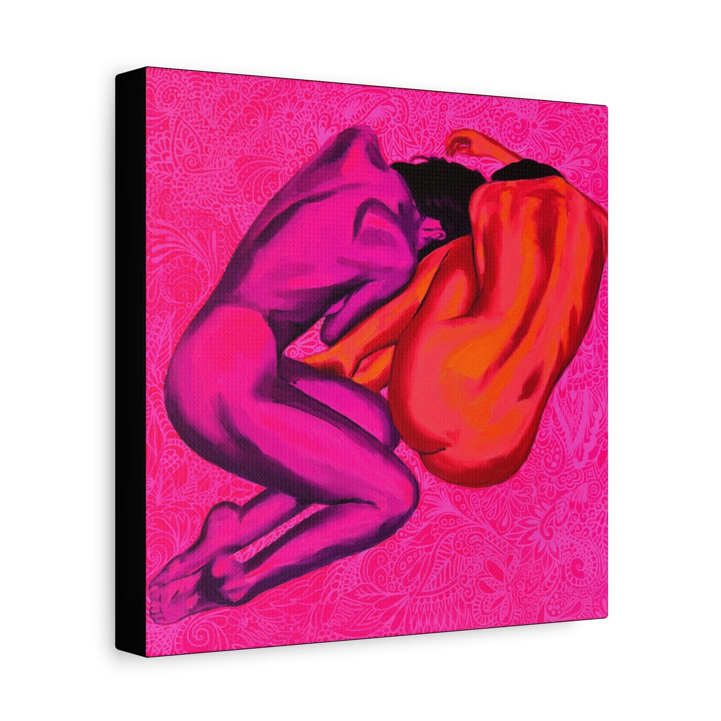 "Yin Yang" - Stretched Canvas Print Wall Art