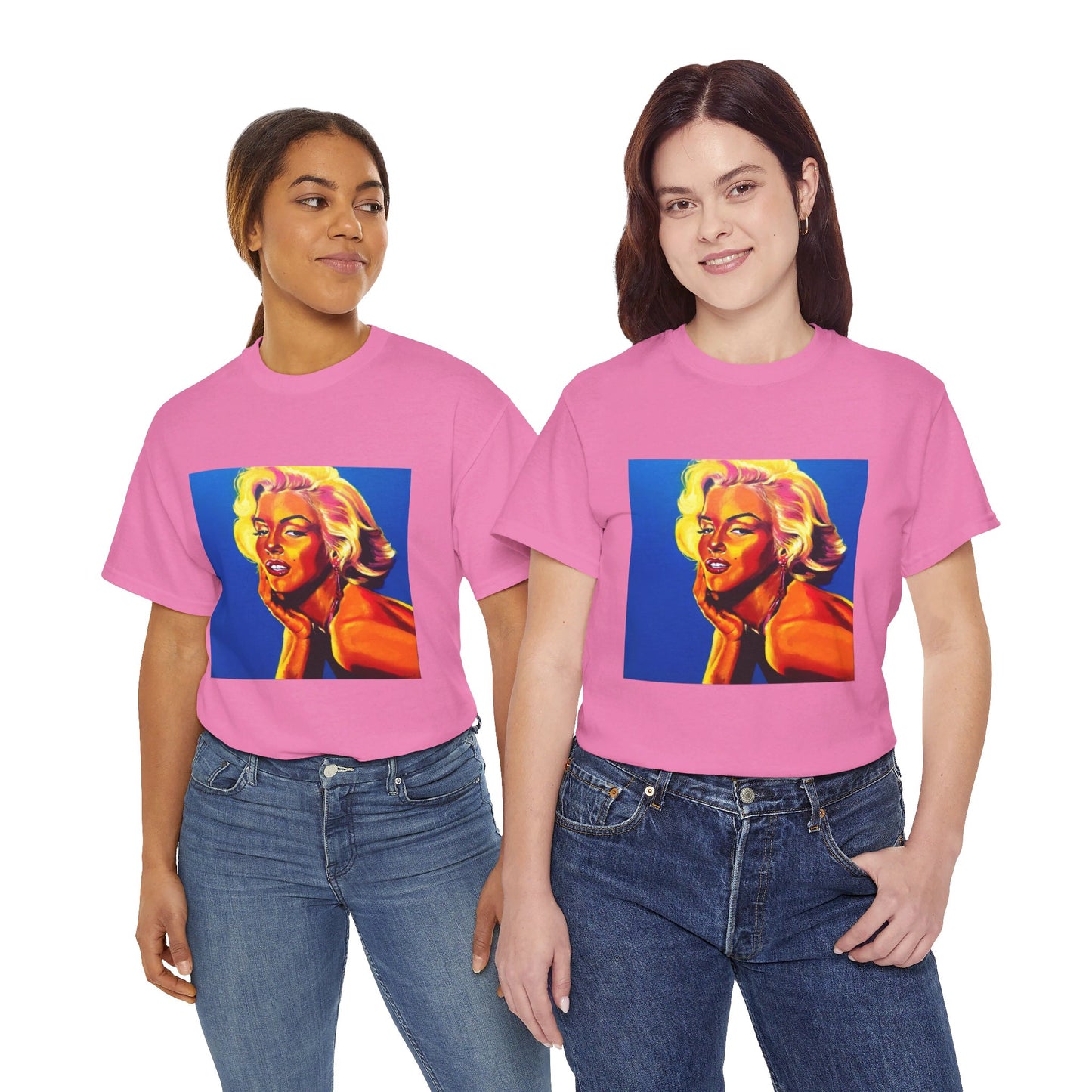 "Marylin Monroe" Unisex Heavy Cotton Tee