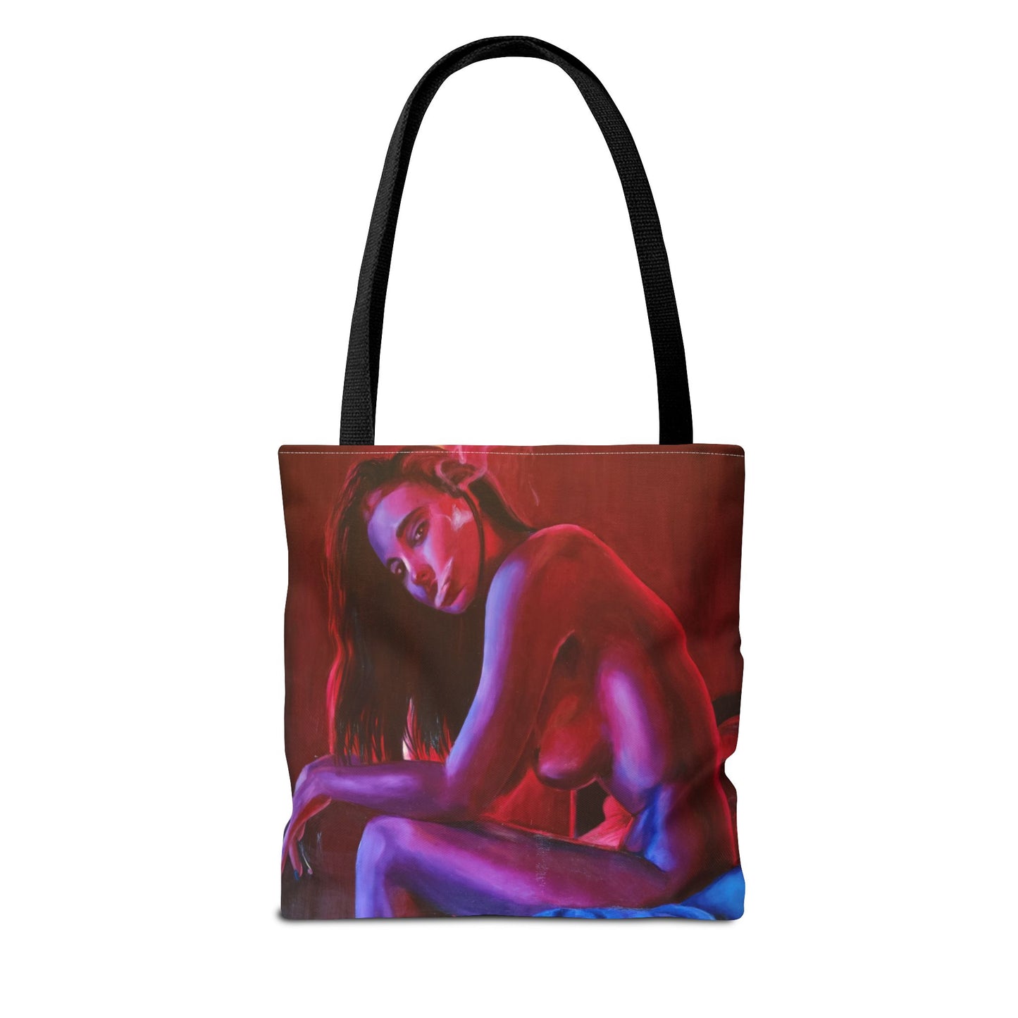 Vibrant "Fuego" Art Tote Bag - Colorful Design for Everyday Use
