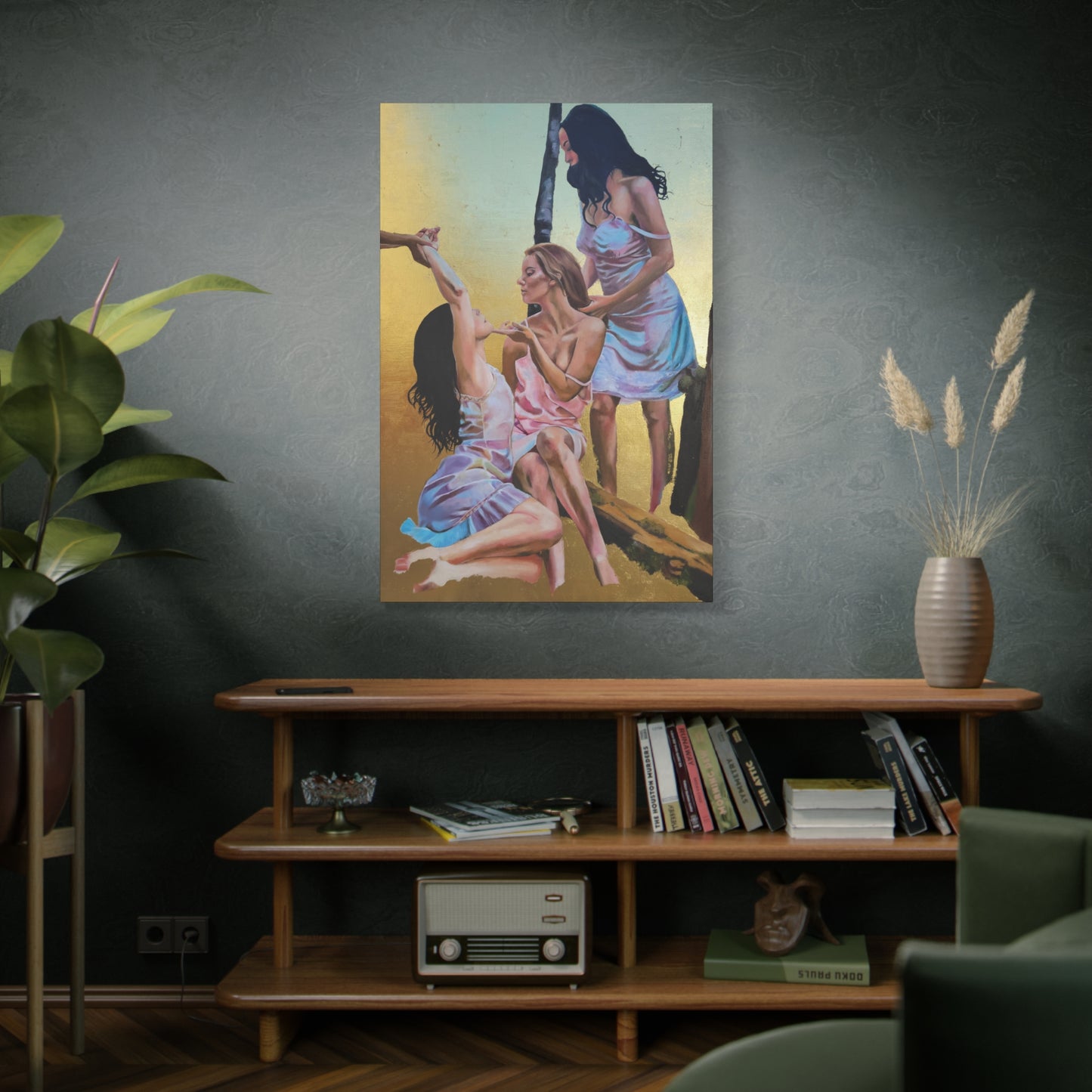 "The Three Graces" Canvas Print