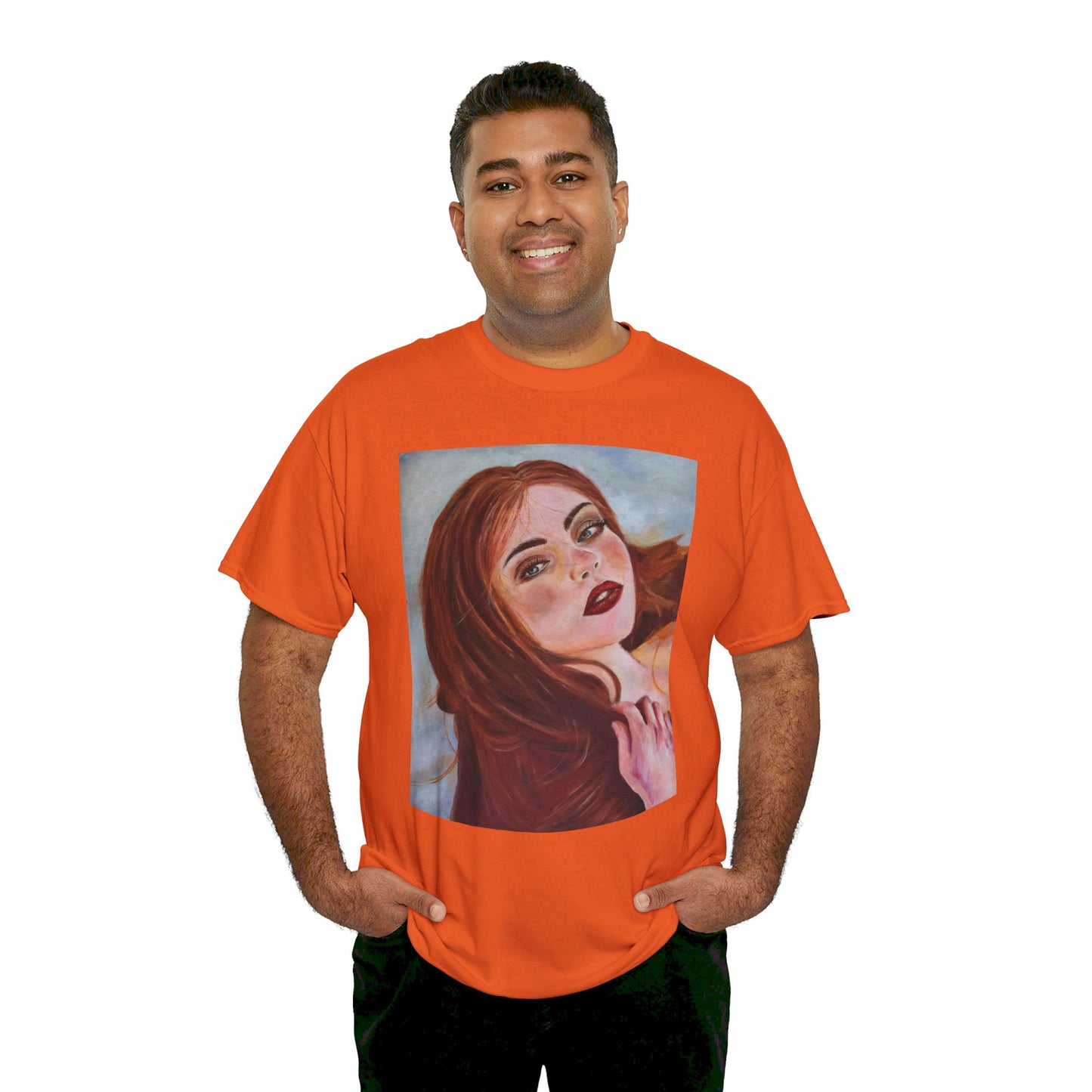 "Rosy Cheeks" Unisex Heavy Cotton Tee