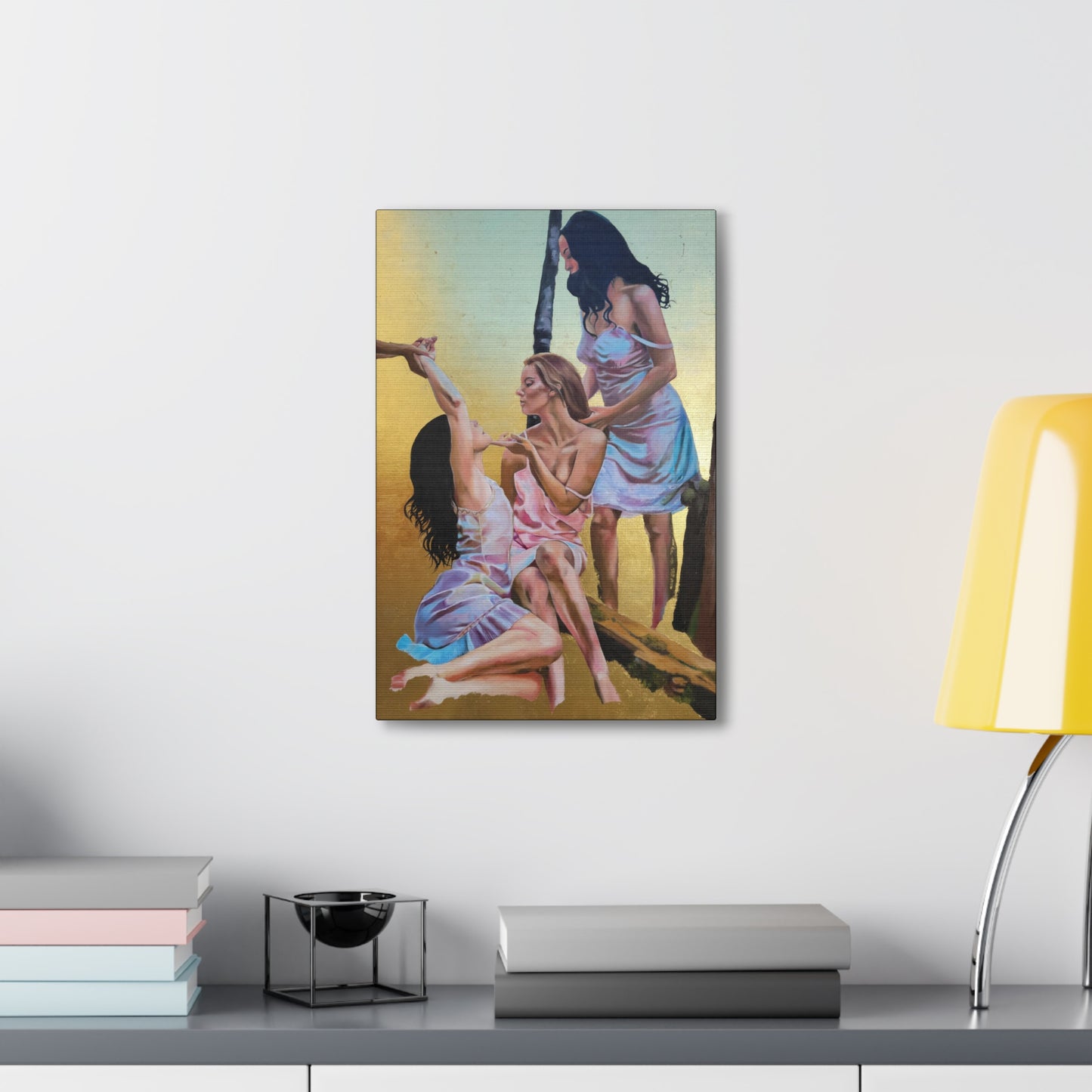 "Three Graces" Canvas Print