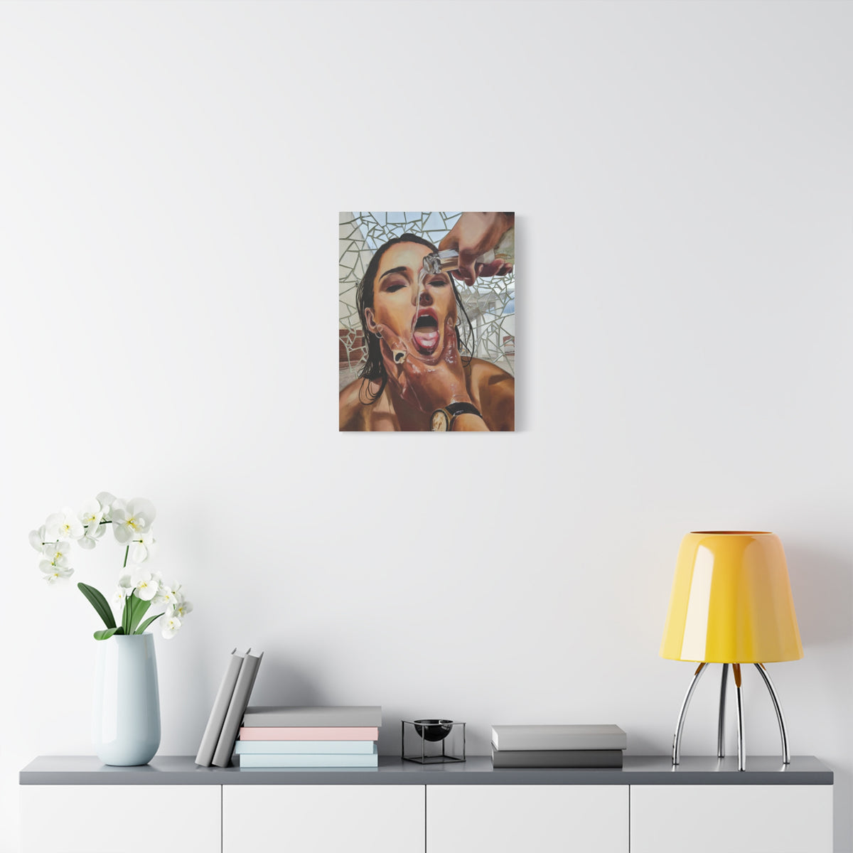 Your POV" - Stretched Canvas Print Wall Art canvas art print mockup view 19