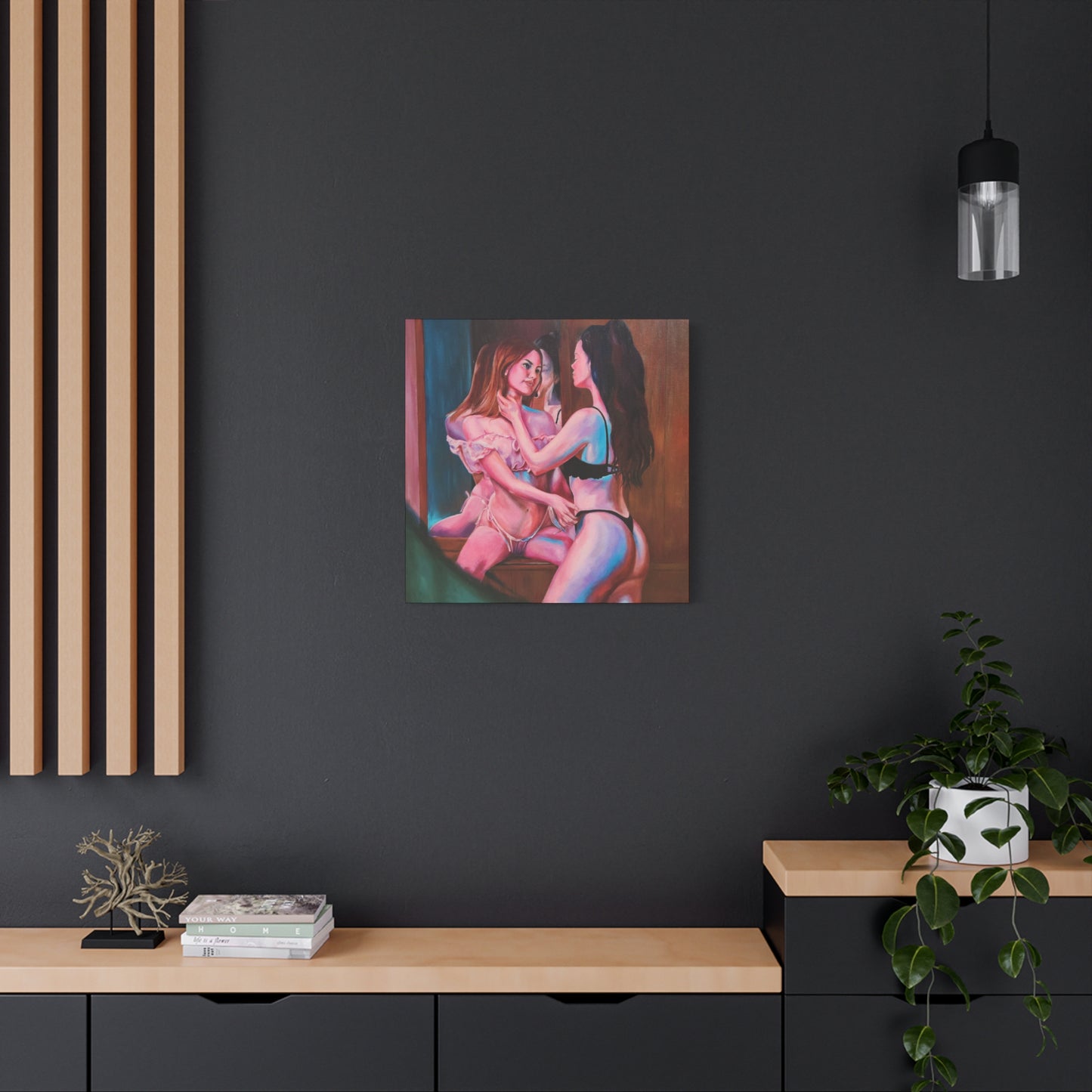 "Forbidden Love" Canvas Print