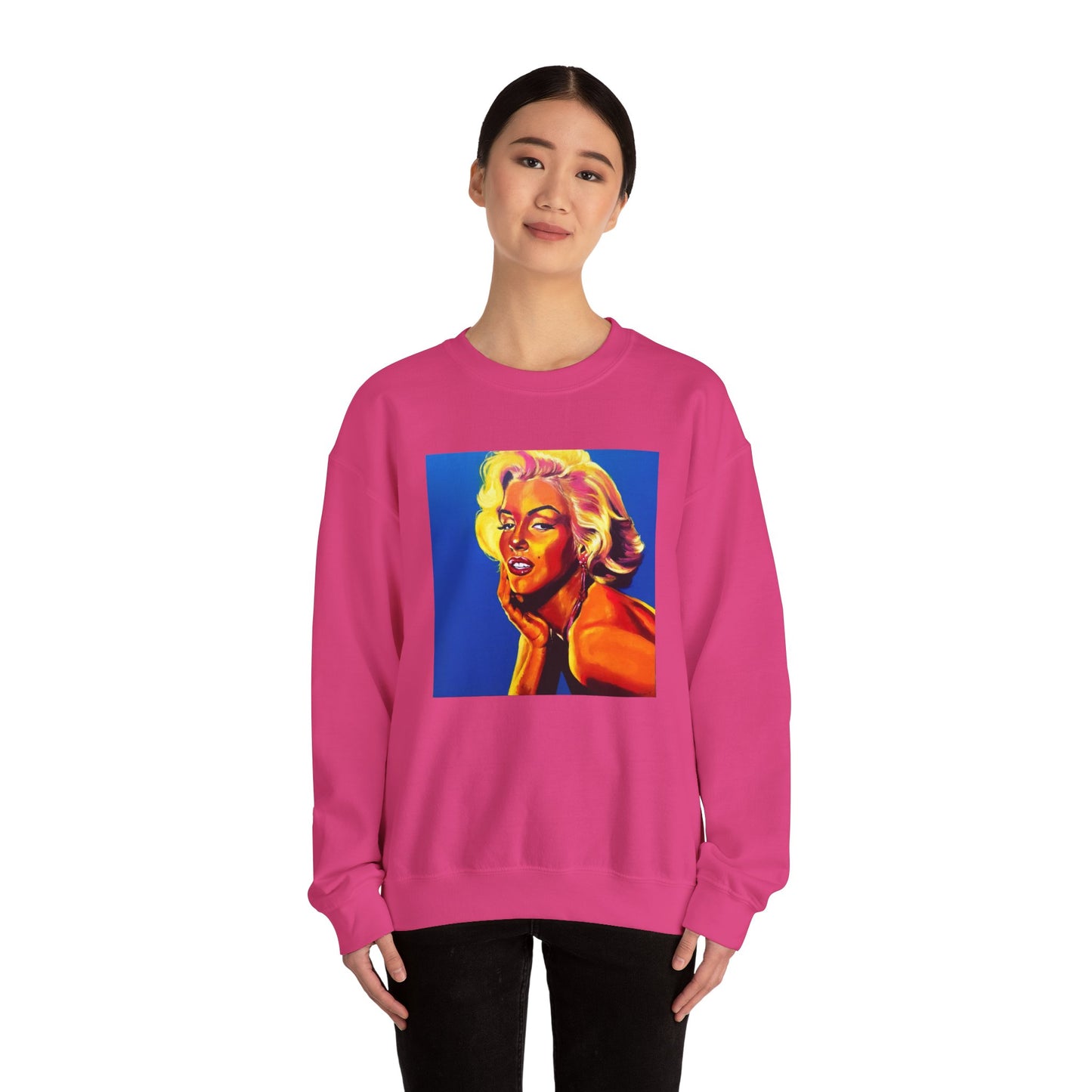 "Marylin Monroe" Unisex Heavy Blend™ Crewneck Sweatshirt