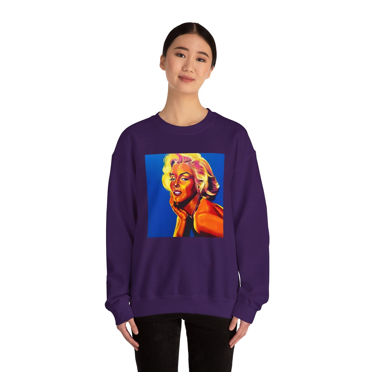 "Marylin Monroe" Unisex Heavy Blend™ Crewneck Sweatshirt