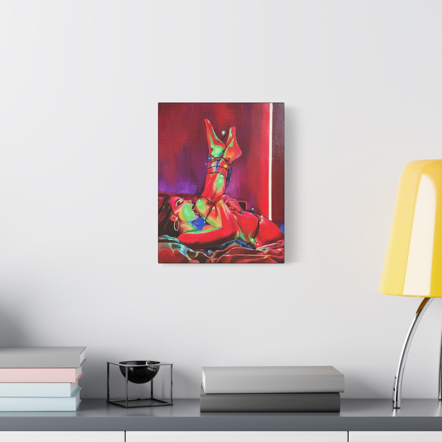 "XXXmas Lights" Canvas Print