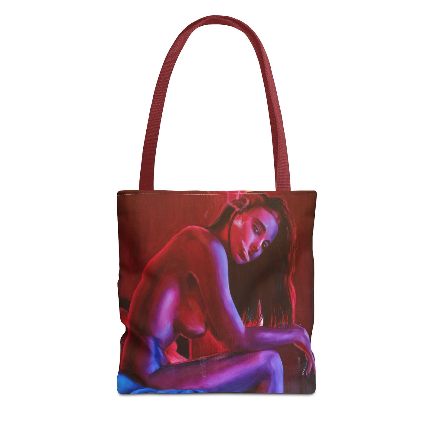 Vibrant "Fuego" Art Tote Bag - Colorful Design for Everyday Use