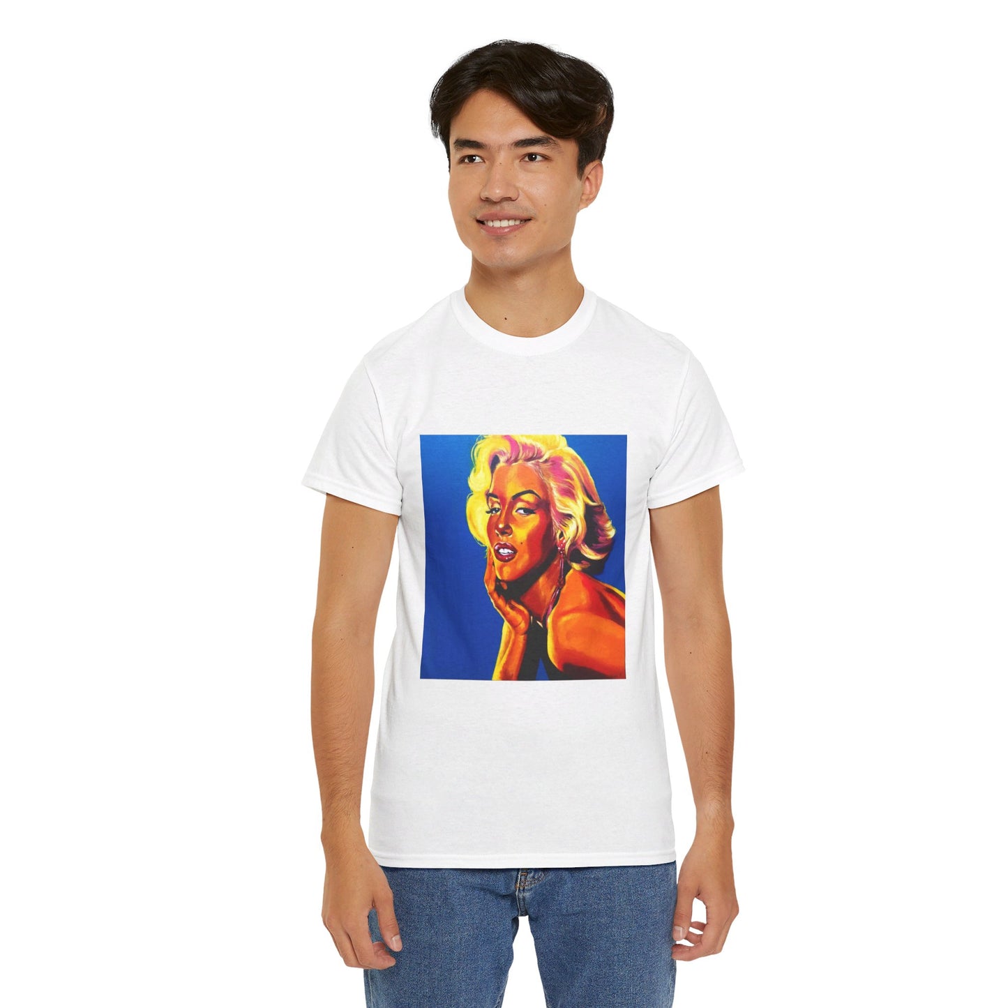 "Marylin Monroe" Unisex Heavy Cotton Tee