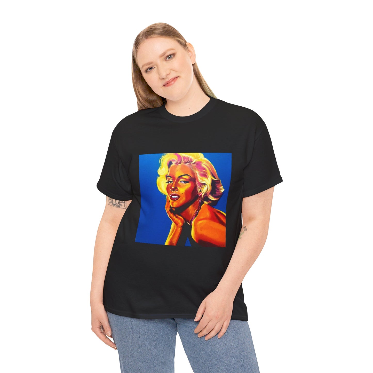 "Marylin Monroe" Unisex Heavy Cotton Tee