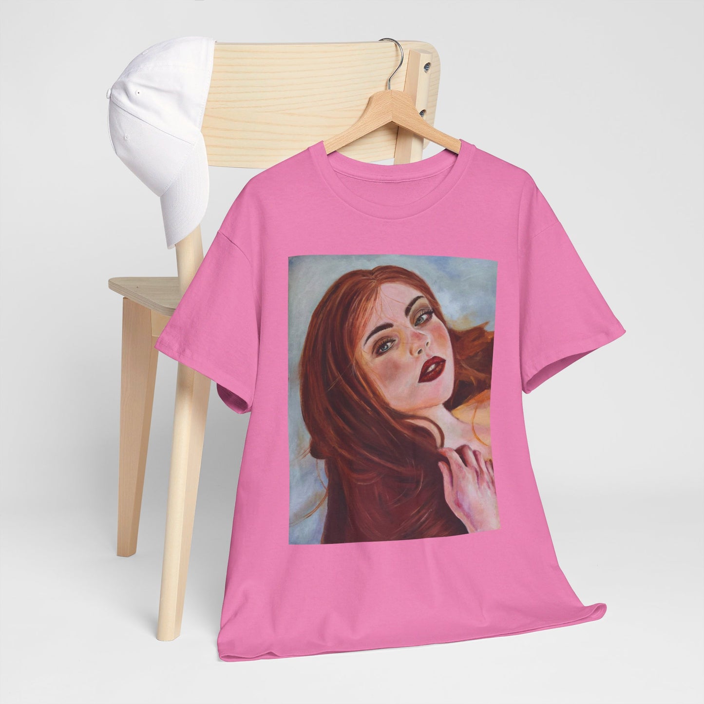 "Rosy Cheeks" Unisex Heavy Cotton Tee