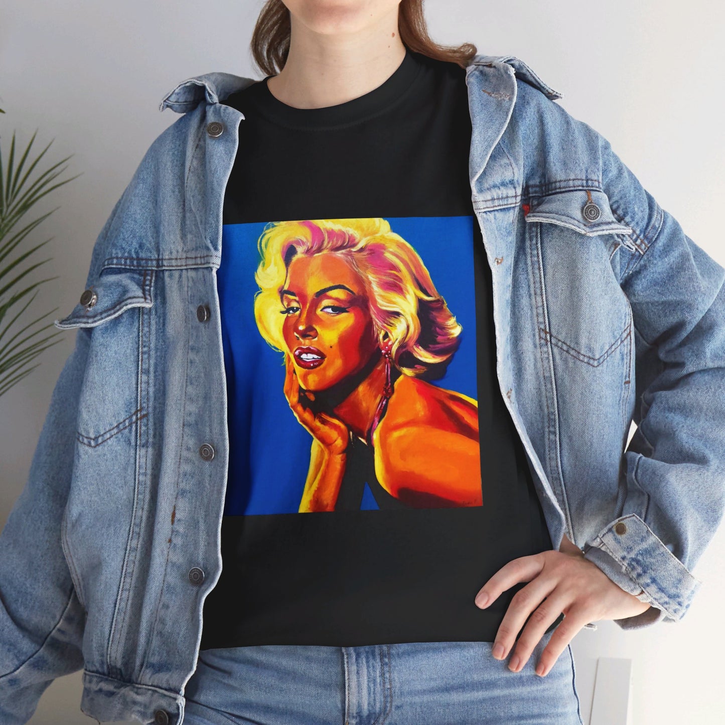 "Marylin Monroe" Unisex Heavy Cotton Tee