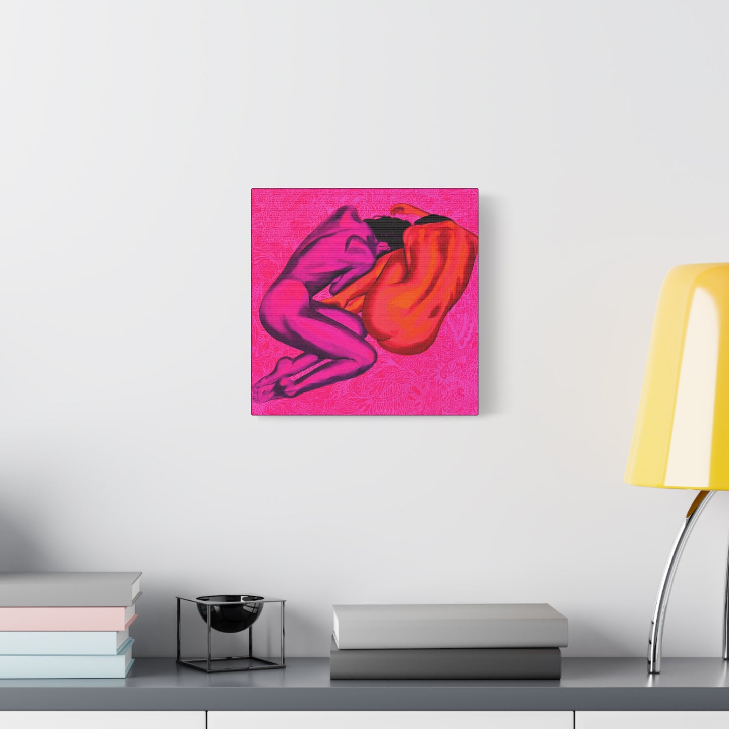 "Yin Yang" - Stretched Canvas Print Wall Art